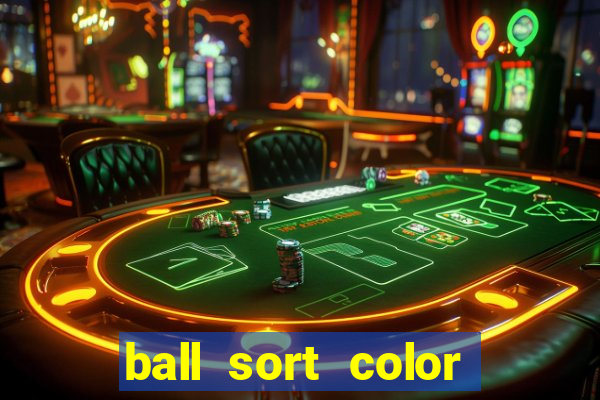 ball sort color water puzzle